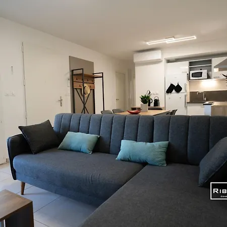 Riboleys T4 Mit Klima&pool 400 M Vom Apartment *